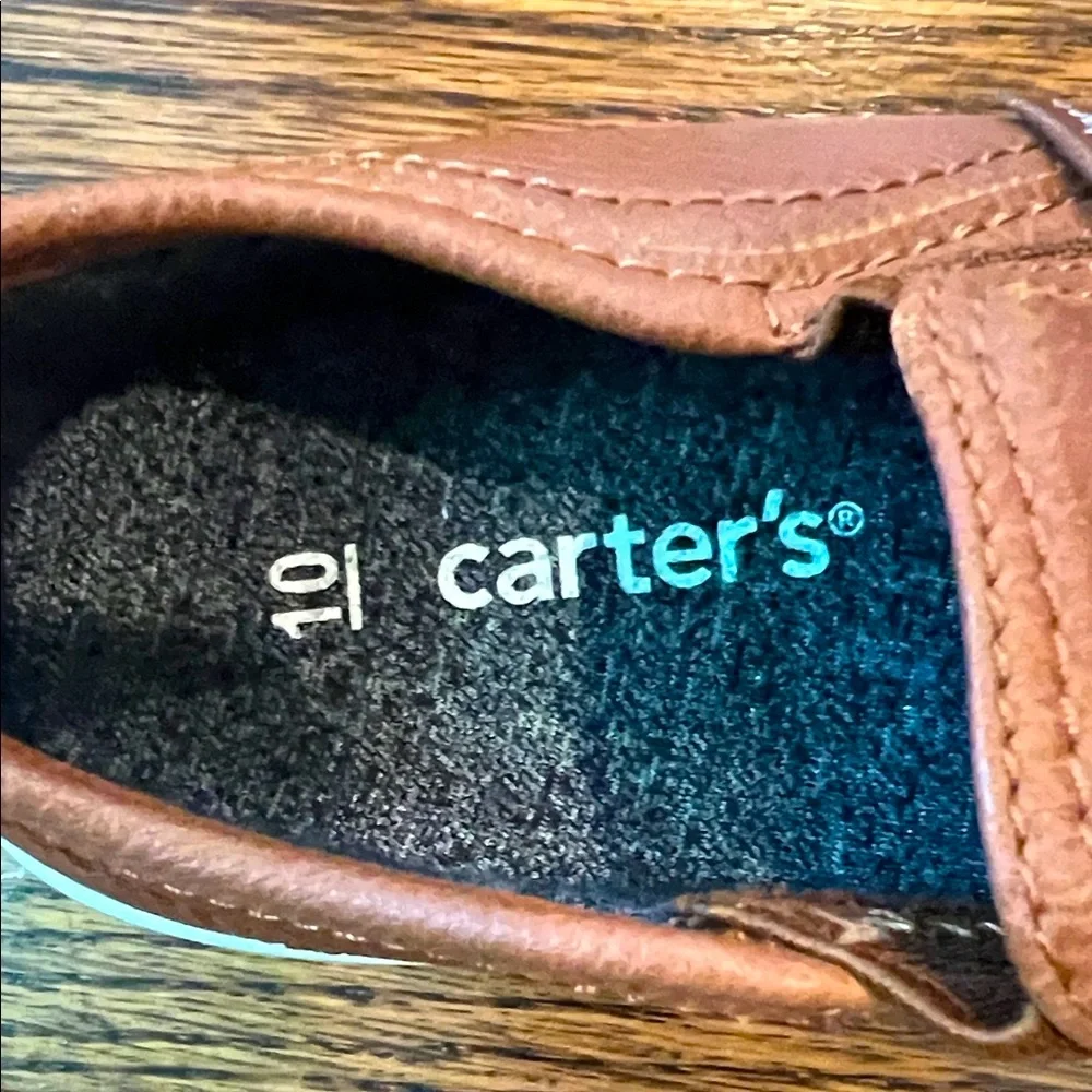 Carter's Brown Kids Moccasins